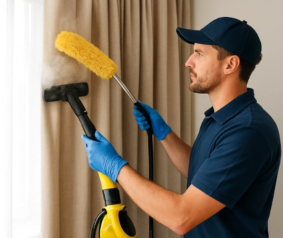 Emergency same-day curtain stain removal mons Matty Curtain Cleaning