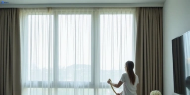 Delicate fabric curtain stain removal silk velvet sheer mons treatment